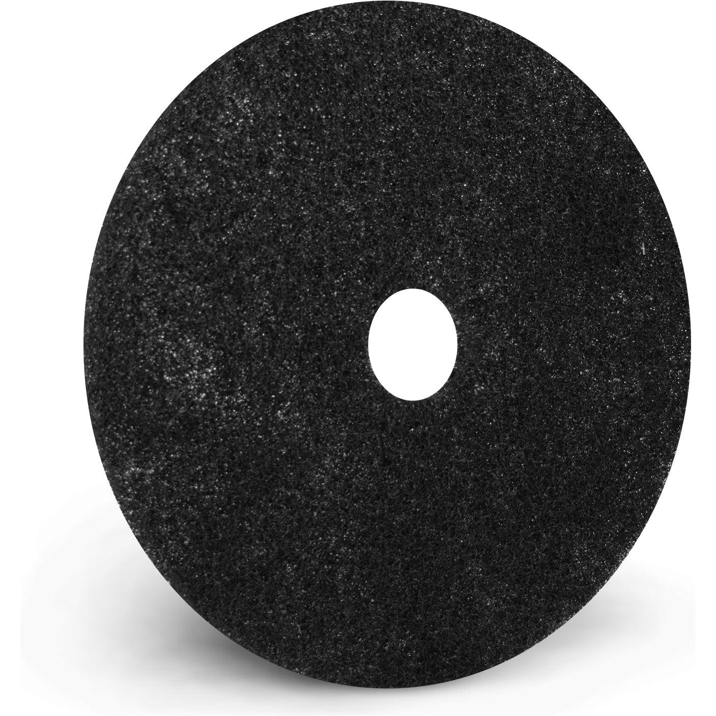 Americo - 17" Black Stripping Floor Pads, 5/Cs - 400117