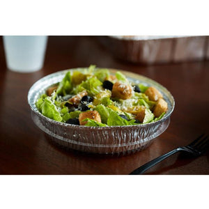 Pactiv Evergreen - 7" Novelis Round Aluminium Container, 250/Cs - Y52730