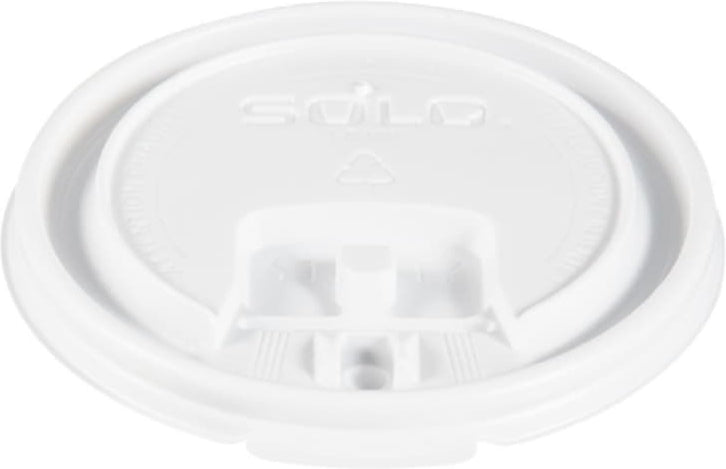 Dart Container - 8 Oz Solo Liftback Lock Tab Lid Fits Paper Hot Cups, 1000/Cs - LB3081-00007