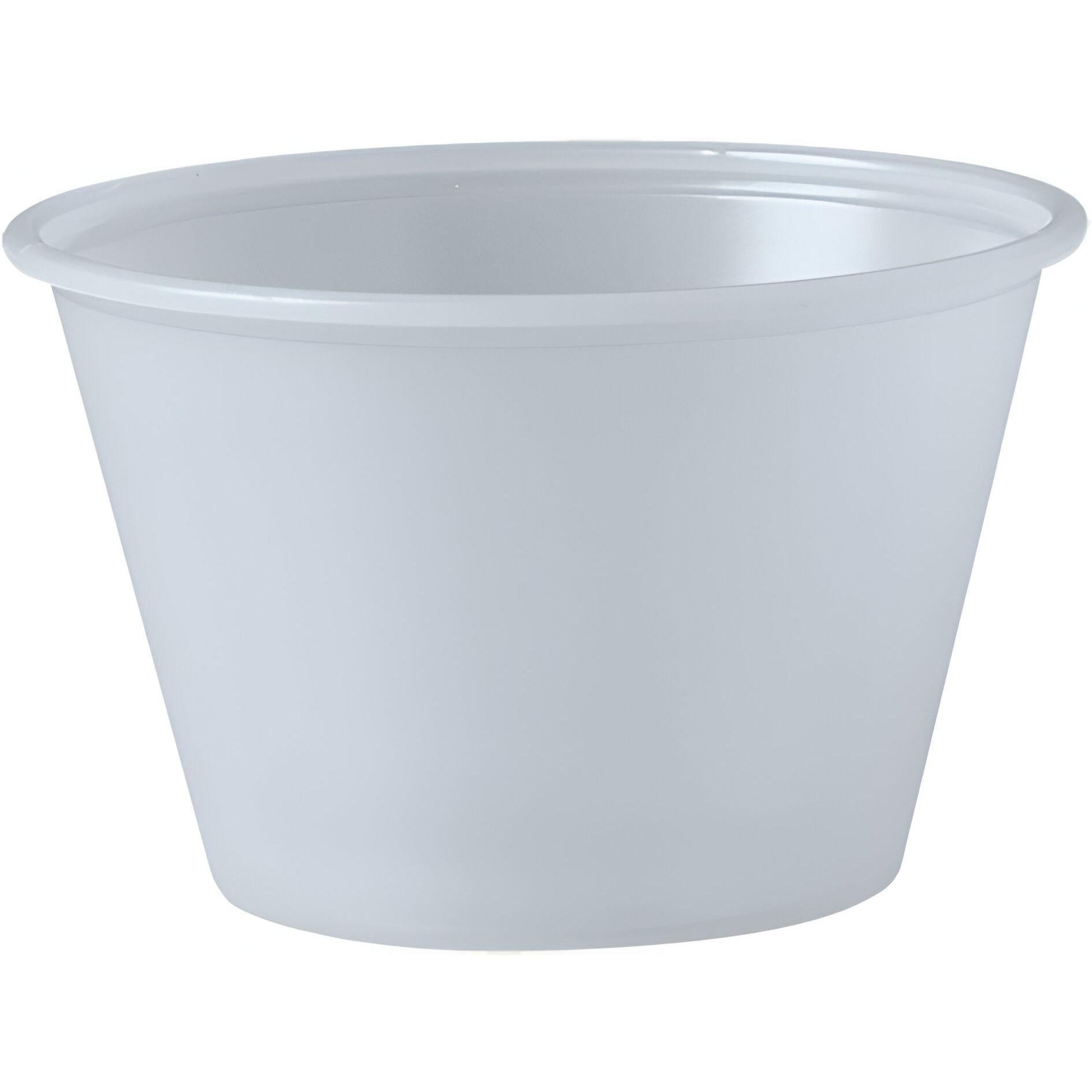 Dart Container - 4 Oz Solo Souffles Translucent Plastic Cups, 250/Cs ...