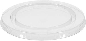 Pactiv Evergreen - Recycled Plastic Flat Lid Fits For YS550, 5 Oz Plastic Portion Cups, 2500/Cs - YLS5FR