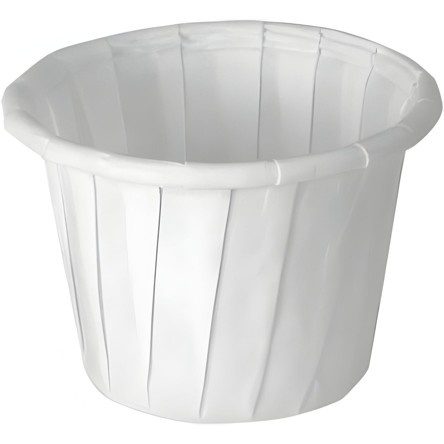 Dart Container - Solo 3/7 Oz White Paper Portion Cups, 250/Cs - 075 ...