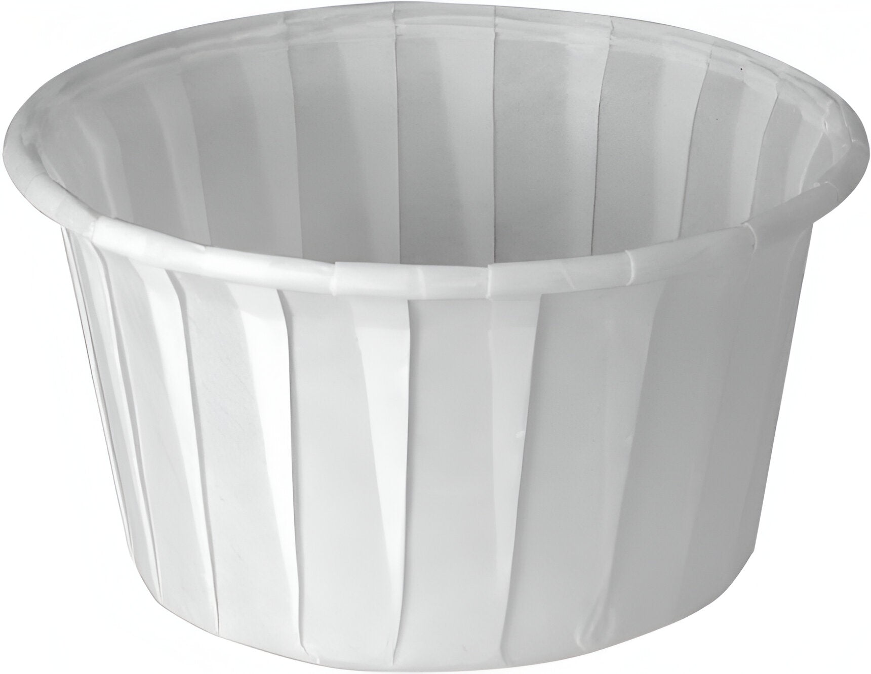 Dart Container - 4 Oz Solo White Paper Portion Cups, 250/Cs - 400-2050