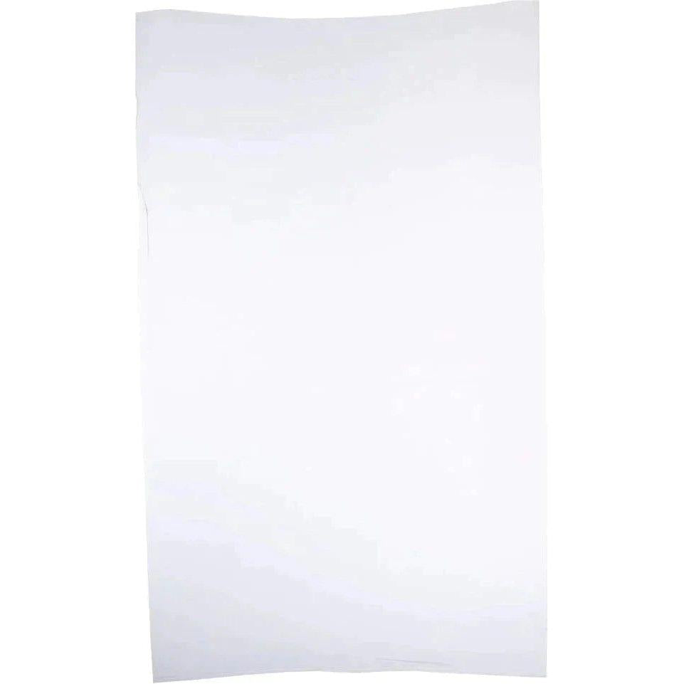 Petro Plastics - 1 lb, 5 x 8" White Poly Bags, 500/bx - 0306500