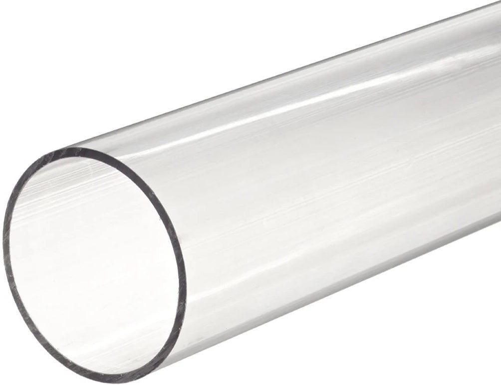 Petro Plastics - 10", 1 lb Clear Poly Tubing - 030720