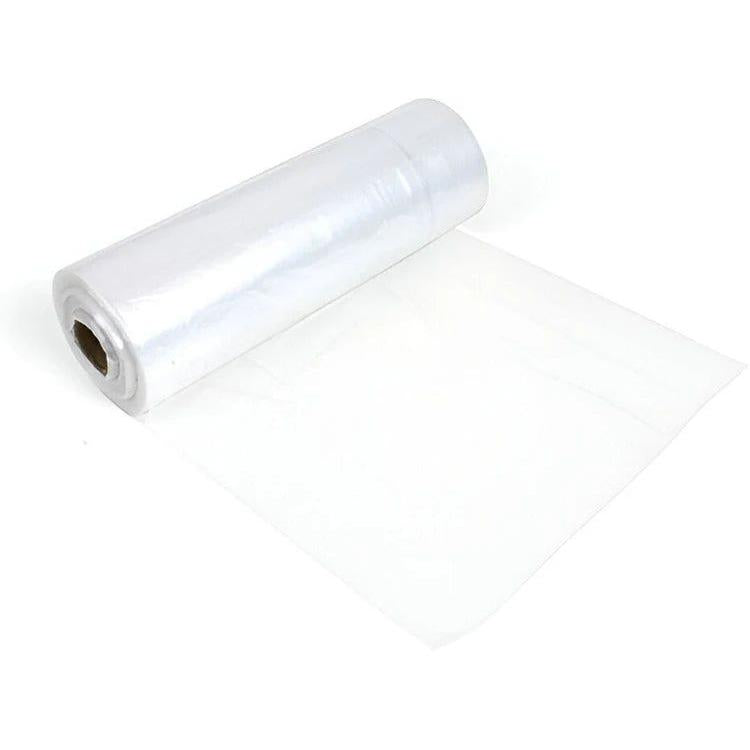 RiteSource - 17 lbs 11" x 15" 1.1 Mil Thickness HDPE (High-Density Polyethylene) Clear HD Roll Bag, 2Rl/cs, 1,000/Roll - 030895