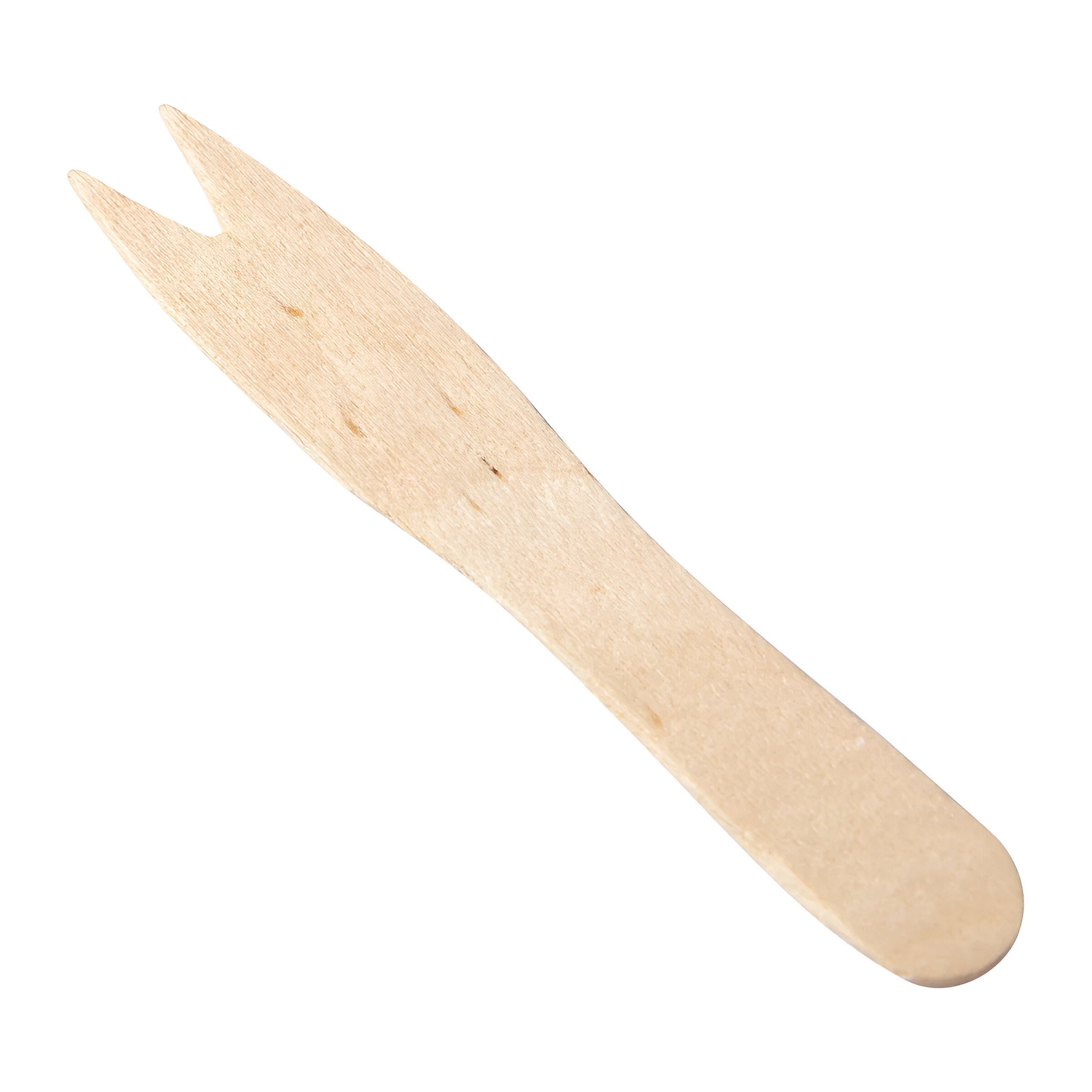 511 Foodservice - Wooden Chip Fork, 10bx/cs - 310050