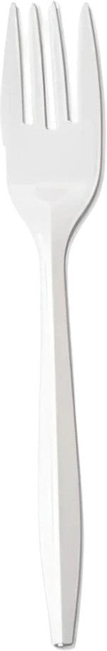 Sanfacon - White Individually Wrapped Forks, 1000/Cs - 830351