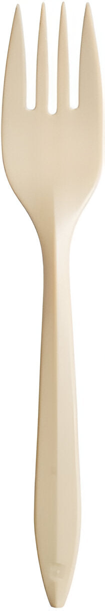 Dart Container - Style Setter Honey Medium Weight Plastic Fork, 1000/Cs - F6BH