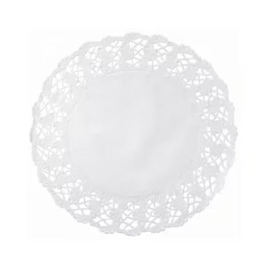 Rite Brands - Imperial 4" Round White Doilies, 1000/box, 5bx/cs - 320230