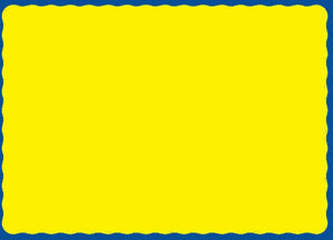 Sanfacon - 9.5" x 13.5" Plain Yellow Placemats, 1000/Cs - 006475