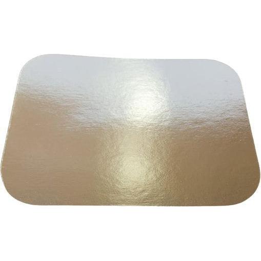 Enjay Converters - H685, Heavy Oblong Laminated Lid 1.5 Lb Food Containers, 500 Per Case - H685788