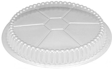 HFA - 7" Plastic Dome Lid Fits For Round Container, 500/Cs - 2047DL