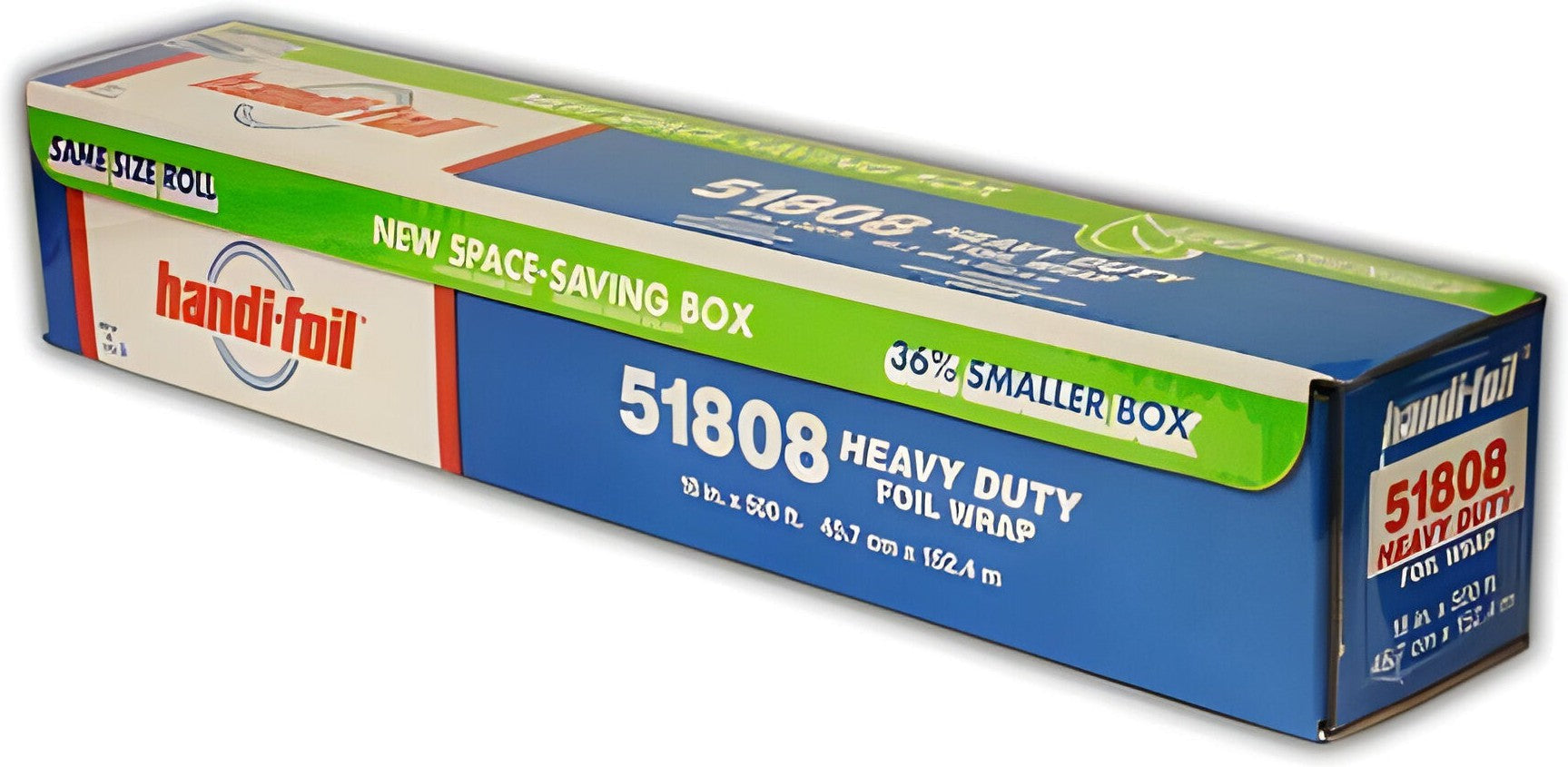 HFA - 18" x 500 Ft Heavy Duty Aluminum Roll Foil, 100/Cs - 51808