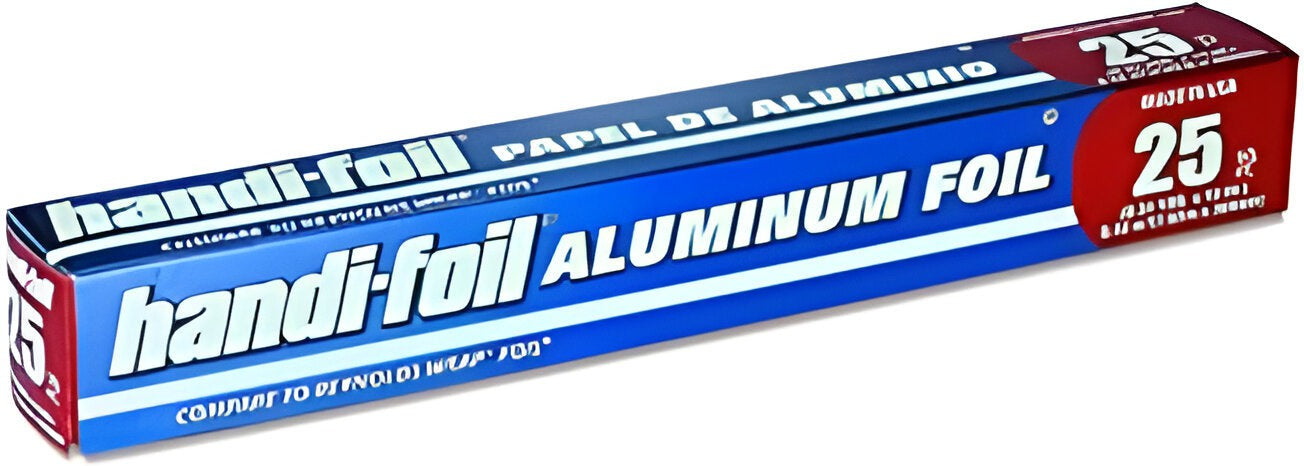 HFA - 12" X 25ft Aluminum Foil Roll, 24 rs/Cs - 1225