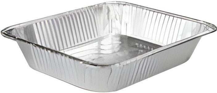 HFA - 2.56" Deep Half Size Foil Steam Table Pan, 100/Cs, 56cs/sk - 321-40-100