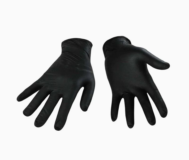 RiteTouch - 5mil XX-Large Black PF Nitrile Gloves Shield, 100/bx, 10bx/cs - 3531004