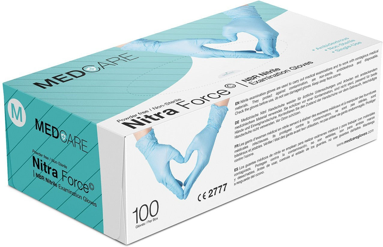 Medcare - Nitra Force Large Examination Glove - 3531130