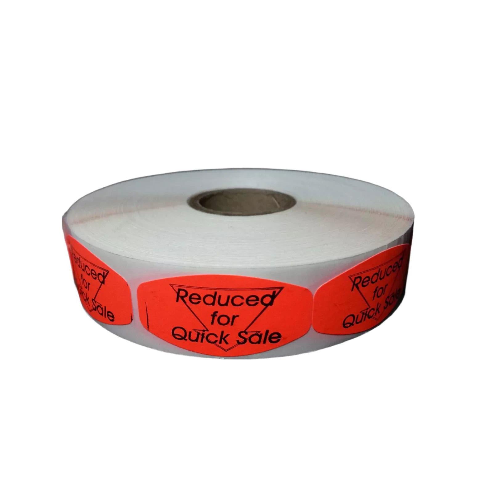 Precision Label & Tag - Reduced For Quick Sale Label, 1000/Roll - 2930 ...