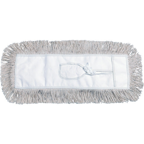 48" White Tie-On Cotton Dust Mop - DM548C
