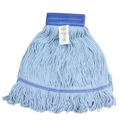 Freudenberg Household Products - Blue Small Mop Looped Head Each, 12P/Cs - 375410