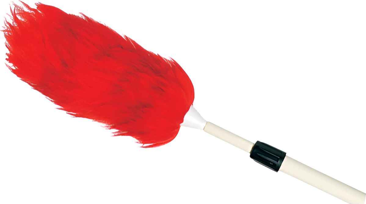 Vileda Professional - 61" Flexible Lambswool Duster With Extra Long Telescopic Handle, 10/Cs - MI527