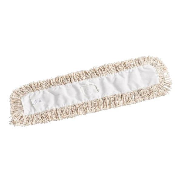 36" White Cotton Dust Mop, Each - 3771170
