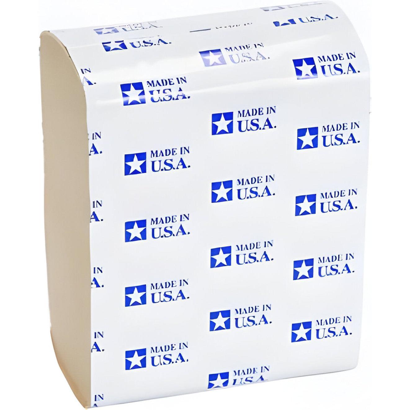 Eilat - 6.5" x 8" 2 Ply Kraft Interfolded Napkins, 500/Package - IFNK6000