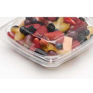 Sabert - 32 Oz Medium M Square Bowl, 300 Per Case - 18032TR