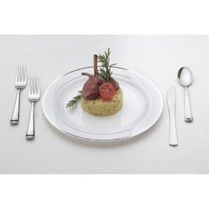 Sabert - 6.25" Silver Look Teaspoon, 600/cs - CMS600