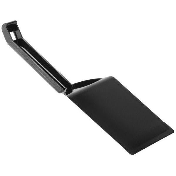 Fineline Settings - Black Disposable Plastic Spatula, 48/cs - 3313-BK