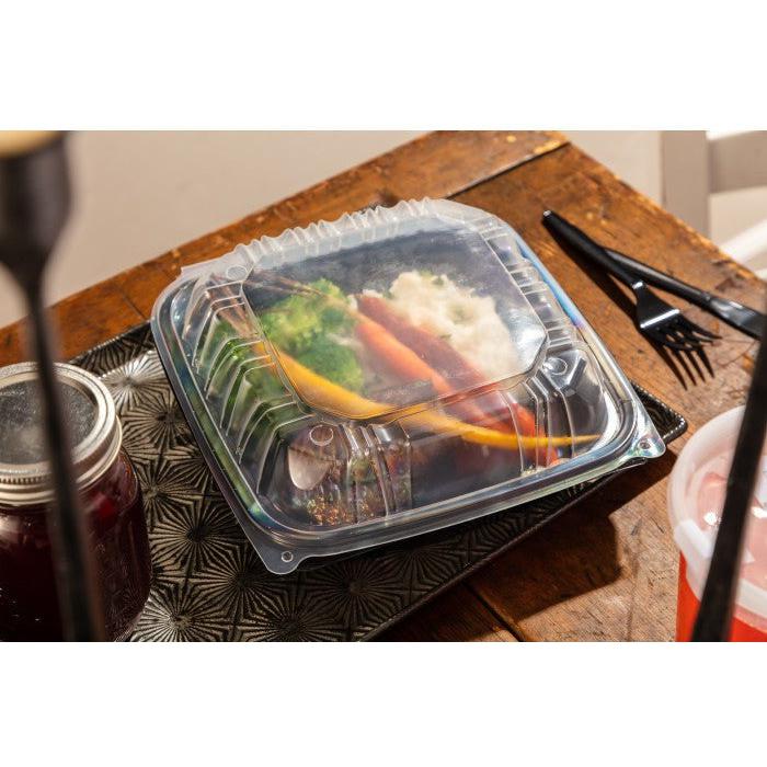 Pactiv Evergreen - Microwavable One-Compartment Hinged Container - DC858100B000