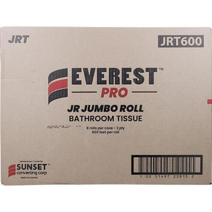 Everest Pro - 600 Feet 2 Ply Jumbo Roll Tissue JRT, 8 Rl/Cs - JRT600