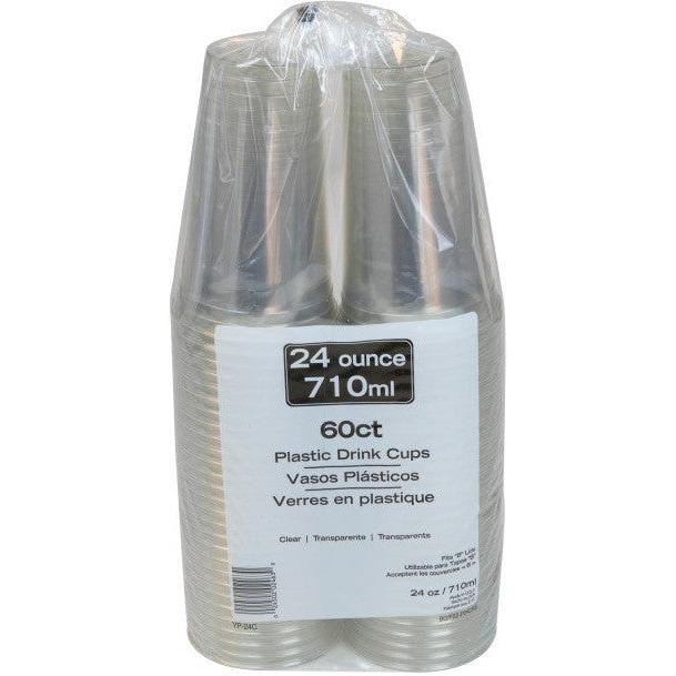 Pactiv Evergreen - 24 Oz Clear Recycled Plastic Cold Drink Cup, 500/cs - YP24C
