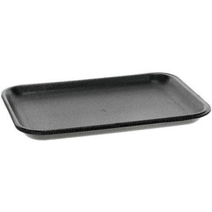 Pactiv Evergreen - Black Laminated Foam Serving Tray, 500/Cs - 0TFB02S00000