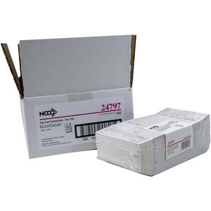 NCCO International - 4.25" x 7.75", Medium-Wide Two-Part Carbonless Canadian Guest Check, 250/Pk - 24797
