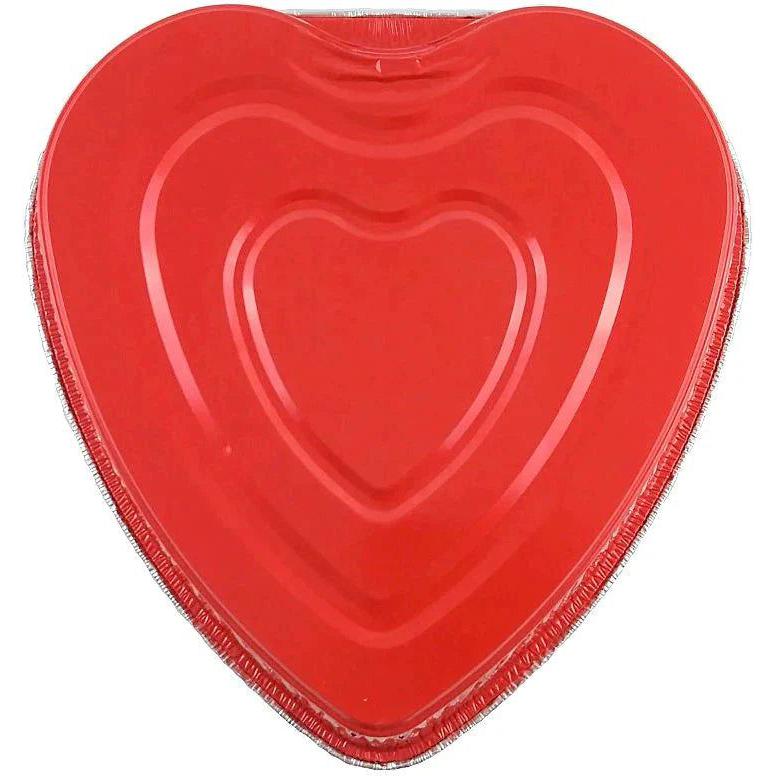 HFA - Large Heart Shaped Foil Pan, 100/Cs - 339-30-100
