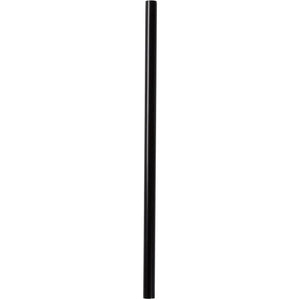 Hy-Stix - 6" Black Milk Shake Super Straw , 1/2500/Pk - STR-CSP-6BK