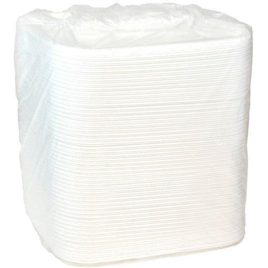 Pactiv Evergreen - Laminated Foam White Serving Tray, 100/Cs - 0TK101360000