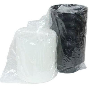 Pactiv Evergreen - VERSAtainer 32 Oz Black/Clear Round PP Container and Lid, Pack of 150cs - NC729B