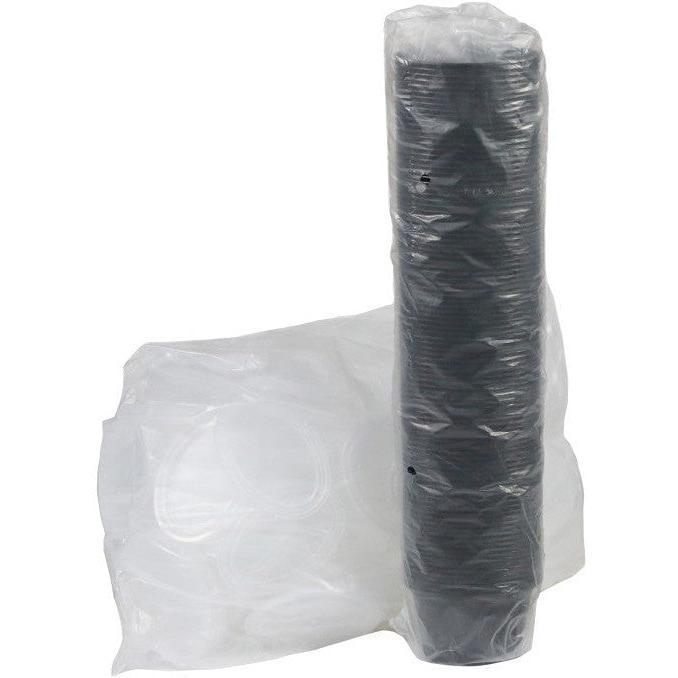 Pactiv Evergreen - Ellipso® 4 oz. Black Microwavable Portion Cup and Lid Combo, 500 Per Case - E504B