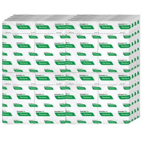 Cascades Tissue Group - 376 Per Package SerOne White Dispenser Napkins, 16pk/cs - T410
