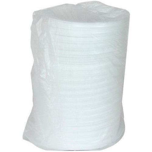 Pactiv Evergreen - 6" White Round Non-Laminated Foam Plate, 10000/Cs - YTH100060000