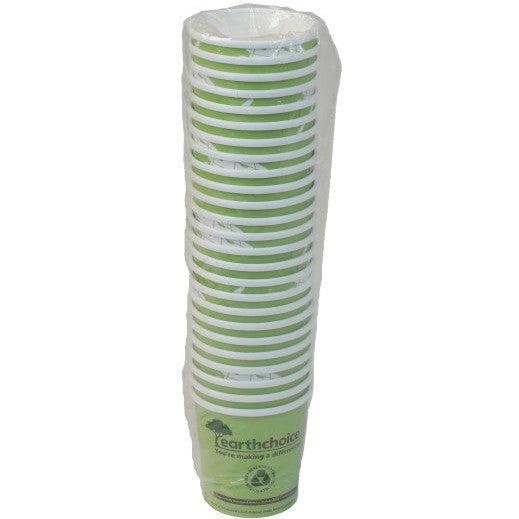 Pactiv Evergreen - 16 Oz Earth Choice Large Compostable Green Soup Container, 500/Cs - PHSC16ECDI