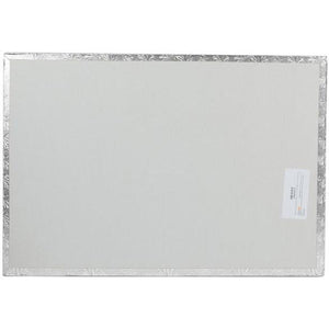 Enjay Converters - 17" x 23" x 0.5" Full Slab Silver Cake Board, 12/cs - 121723S12