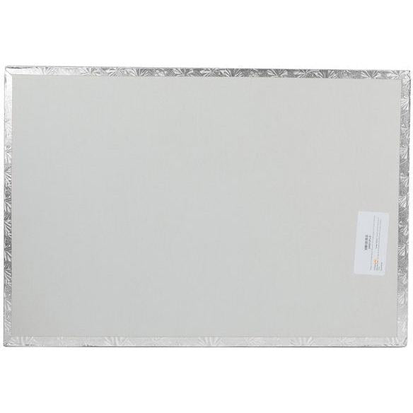 Enjay Converters - 17" x 23" x 0.5" Full Slab Silver Cake Board, 12/cs - 121723S12