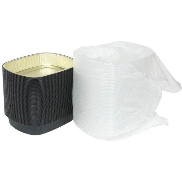 Pactiv Evergreen - Aluminum Carry-Out Container Combo, 50/Cs - Y6710WPSFG