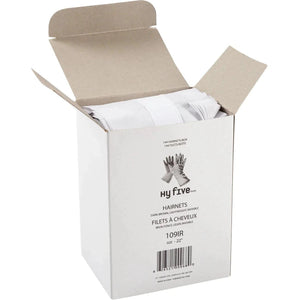 Hy-Five - 22" Brown Regular Hairnet, 144/Pk - 109IR