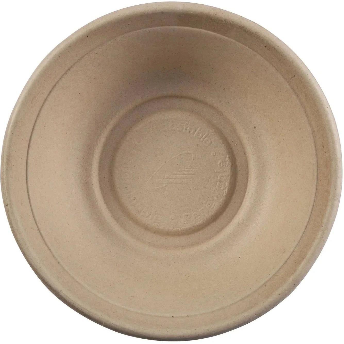 Hy-Pax - 32 Oz Tan Compostable Bowl, 4/75/Pk - TB-32