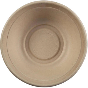 Hy-Pax - 32 Oz Tan Compostable Bowl, 4/75/Pk - TB-32